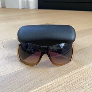 CHANEL 6009 Shield Gradient Sunglasses